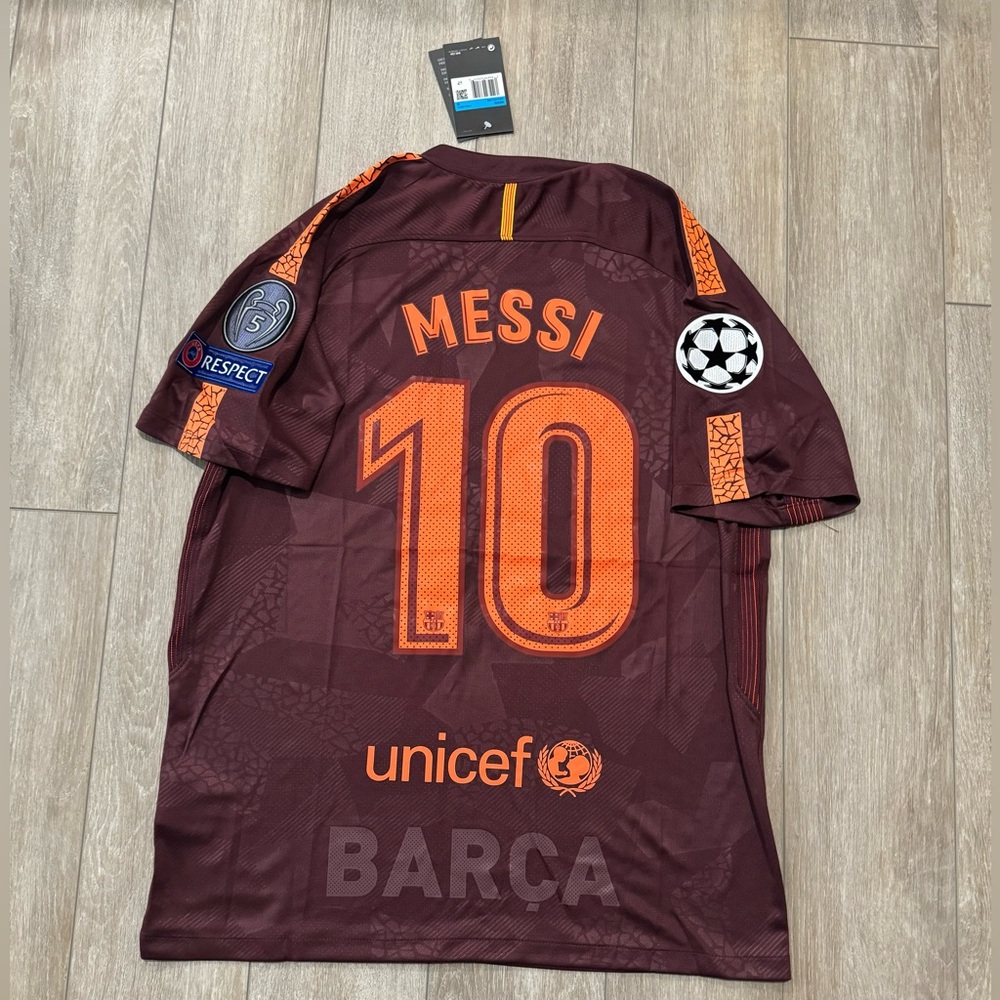 Barcelona Third Jersey 17/18 Messi 10